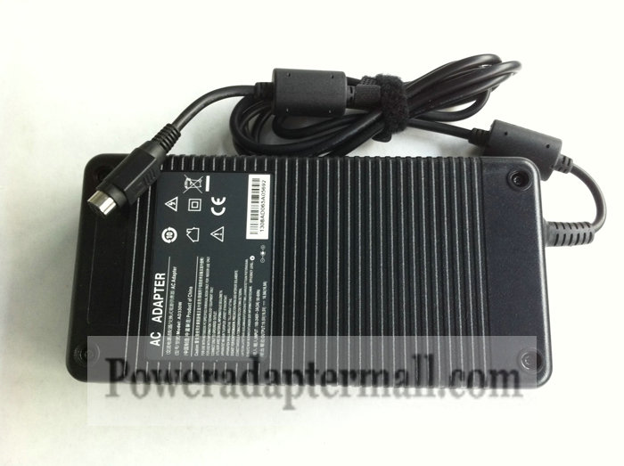 19.5V 16.9A Clevo P370EM P370EM3 P570WM P570WM3 AC Adapter 4pin